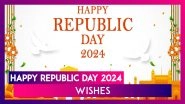 Happy Republic Day 2024 Wishes, Quotes & 'Jai Hind' Images To Celebrate India&rsquo;s 75th Gantantra Diwas