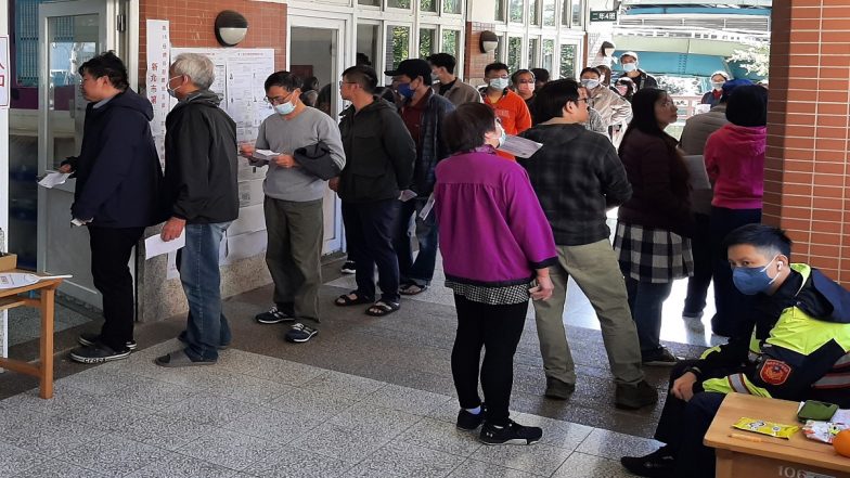 Taiwan Presidential Elections 2024: Polling Begins As Over 19 Million Voters To Elect President, Vice President Amidst Escalating Tensions With China (See Pics and Videos)