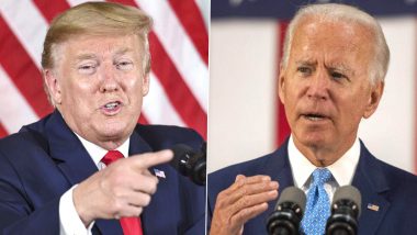‘Fearmongering’: Donald Trump Hits Back at US President Joe Biden Over ‘Threat to Democracy’ Remark in His First 2024 Campaign Speech