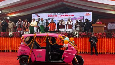 Uttar Pradesh: Uber Launches EV Auto Rickshaw Service in Ayodhya, To Start UberGo and Intercity Rides Soon