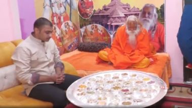 Ram Temple Consecration: Lucknow Man Makes Offering of ’56 Bhog’ for Lord Ram Ahead of Ram Mandir Pran Pratishta Ceremony in Ayodhya (Watch Video)