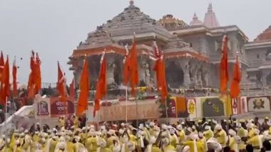 Ayodhya Ram Mandir Timings: Shri Ram Janmabhoomi Teerth Kshetra Trust Issues Aarti, Darshan Schedule Amid Rush of Devotees; Know Details