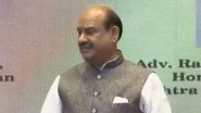 Lok Sabha Speaker Om Birla Addresses 84th Conference of Presiding Officers of Legislative Bodies, Says 'We Are Trying to Bring Efficiency in Legislative Work' (Watch Video)