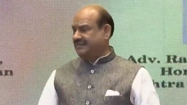 Lok Sabha Speaker Om Birla Addresses 84th Conference of Presiding Officers of Legislative Bodies, Says 'We Are Trying to Bring Efficiency in Legislative Work' (Watch Video)