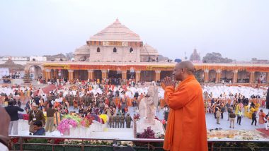 Temple Raised Exactly Where It Was Resolved To Be Built: CM Yogi Adityanath After Pran Pratishtha of Ram Lalla in Ayodhya