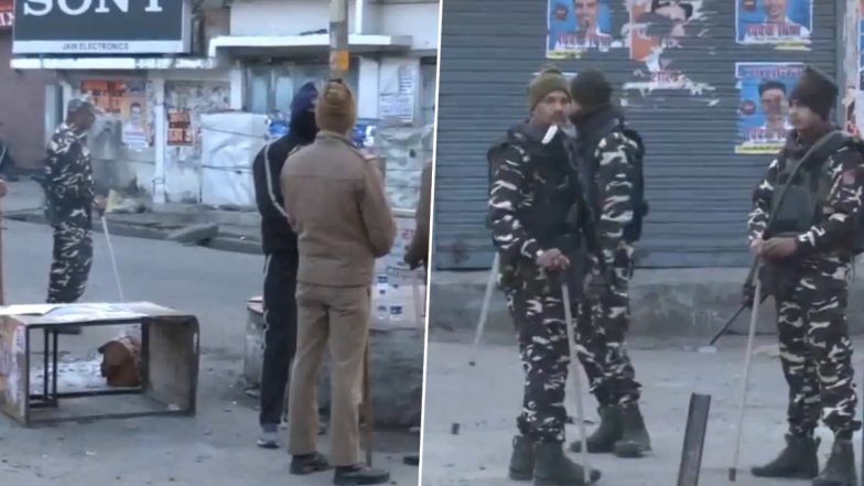 Haldwani Violence: Security Officials Deployed in Violence-Hit Areas Following Anti-Encroachment Drive (Watch Video)