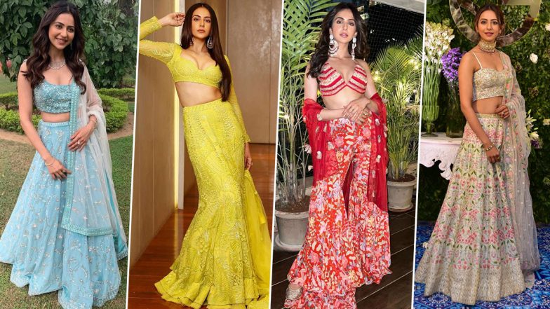 Rakul Preet Singh - Jackky Bhagnani Wedding: Pictures of the Actress in Traditional Ensembles That Prove She'll Make For One Gorgeous Bride