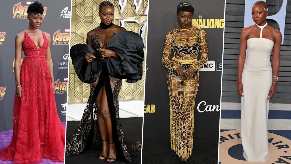 Danai gurira red carpet sale