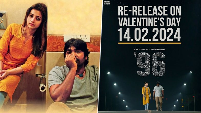 Vijay Sethupathi, Trisha Krishnan Starrer 96 To Re-Release in Theatres This Valentine’s Day; Merry Christmas Star Shares Update on Instagram (See Pic)