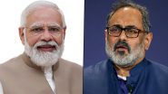 PM Narendra Modi Has a Dream That AI Startups Should Come From Tier 2 and Tier 3 Cities, Says MoS IT Rajeev Chandrasekhar