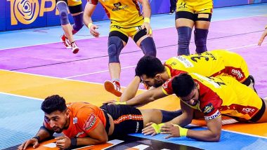 PKL 2023–24: Pawan Sehrawat’s Four-Point Super Raid Steers Telugu Titans to a Thrilling Tie With U Mumba