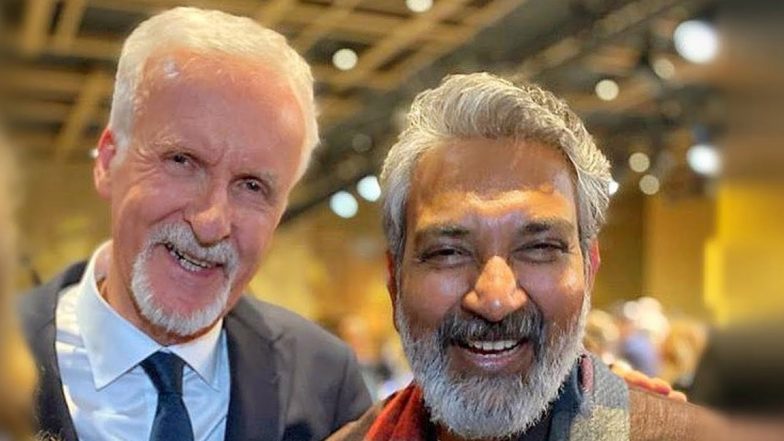 James Cameron Calls SS Rajamouli's RRR 'Spectacular' Work at Saturn Awards 2024 Red Carpet (Watch Video)