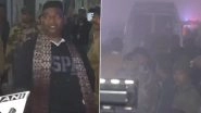 JMM-Led Alliance MLAs &lsquo;Could Not&rsquo; Fly to Hyderabad Due to Low Visibility and Bad Weather at Ranchi Airport in Jharkhand (Watch Video)