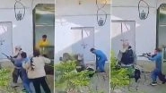 Triple Murder in Lucknow Caught on Camera: Three of Family Shot Dead Over Land Dispute in Malihabad, Disturbing Video Surfaces