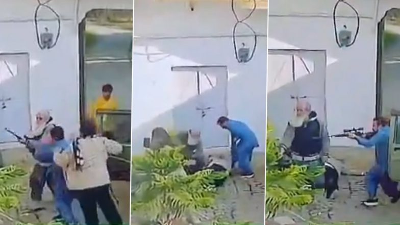 Triple Murder in Lucknow Caught on Camera: Three of Family Shot Dead Over Land Dispute in Malihabad, Disturbing Video Surfaces