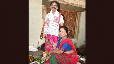 Kalpana Soren Posts Emotional Message for Hemant Soren on 18th Wedding Anniversary, Says 'I'm Wife of Jharkhandi Warrior'