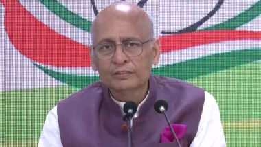 Rajya Sabha Elections 2024: Congress Nominates Senior Leader Abhishek Manu Singhvi From Himachal Pradesh for RS Polls