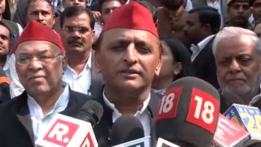 Lok Sabha Elections 2024: Akhilesh Yadav Sets Condition for Congress, Says Will Join Rahul Gandhi’s Bharat Jodo Nyay Yatra After Decision on Seat Sharing (Watch Video)