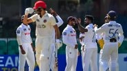 SL vs AFG One-Off Test 2024: Sri Lanka Reaches 80-0 at Stumps on 1st Day in Reply to Afghanistan's 198 All out