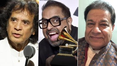 Anup Jalota Extends Heartfelt Congratulations to Ustad Zakir Hussain and Shankar Mahadevan on Their Grammys 2024 Win