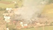 Harda Firecracker Factory Explosion: Six Dead, 50 Injured in Blast at Cracker Factory in Madhya Pradesh, CM Mohan Yadav Convenes Meet (Watch Videos)