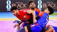 PKL 2023&ndash;24: Sushil Khatri&rsquo;s 22-Point Gives Bengaluru Bulls Victory Over Haryana Steelers in Final League Game