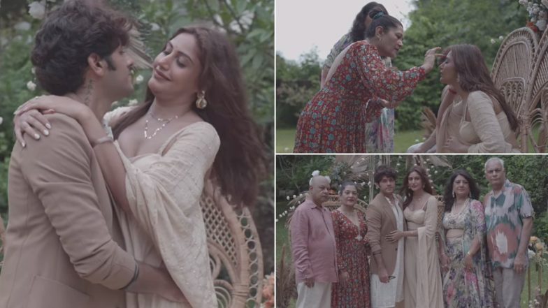 Surbhi Chandna and Karan Sharma Share Beautiful Moments From Their Roka Ceremony in Goa on Insta (Watch Video)