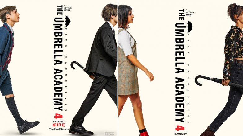 The Umbrella Academy Season 4: Elliot Page, Tom Hopper's Netflix Show to Arrive on the Streaming Giant From August 8, 2024; Check Out Character Posters!