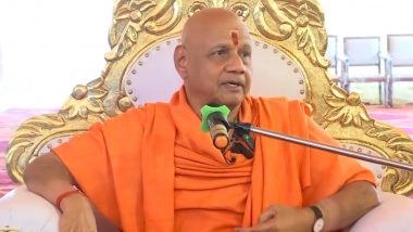 'We Will Forget Other Temples if Ayodhya, Gyanvapi and Krishna Janmabhoomi are Freed', Says Shri Ram Janmabhoomi Tirtha Kshetra Treasurer Govind Dev Giri Maharaj (Watch Videos)