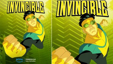 Invincible Season 2 – Part 2 Trailer: Mark Grayson’s Battle for Family Survival, Series to Premiere on Prime Video on March 14 (Watch Video)