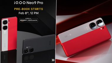 iQOO Neo 9 Pro Pre Booking Starts Today at 12 PM; Check Booking and Other Details