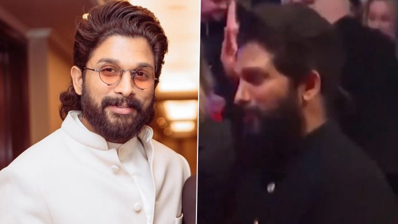 Allu Arjun at Berlin Film Festival 2024! Actor Attends Pushpa Screening at the Prestigious Event (Watch Video)