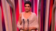 BAFTA 2024: Deepika Padukone Presents Film Not in English Award Wearing Sabyasachi Saree, Video Goes Viral - WATCH