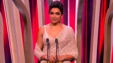 BAFTA 2024: Deepika Padukone Presents Film Not in English Award Wearing Sabyasachi Saree, Video Goes Viral - WATCH