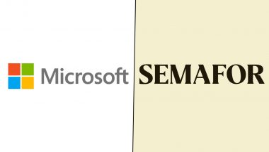 Microsoft Announces Its Partnership With Media Platform Semafor and Other News Organisations for AI-Assisted Stores