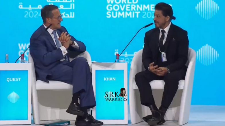 Shah Rukh Khan at World Government Summit 2024: King Khan on Ending His ...