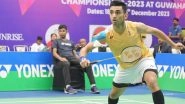 Indian Men&rsquo;s Team Go Down 2&ndash;3 Against China in Badminton Asia Team Championships 2024