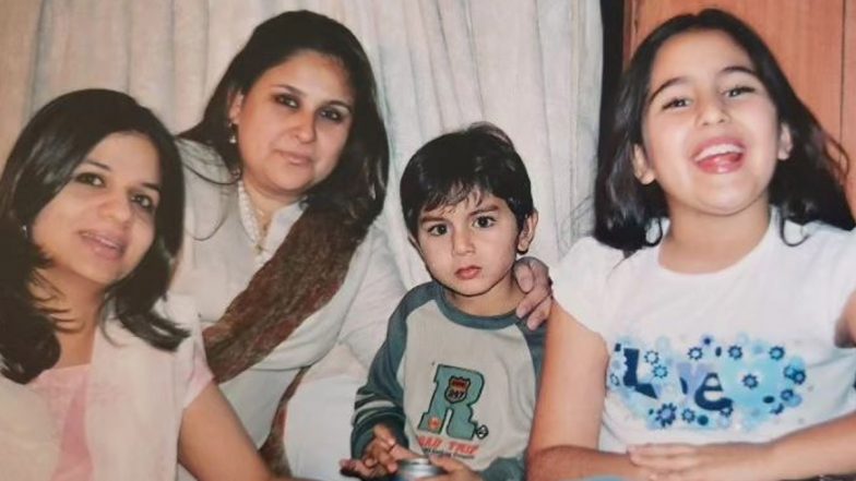 Saba Pataudi Shares Adorable Throwback Pics of cand Ibrahim Ali Khan – Must See!
