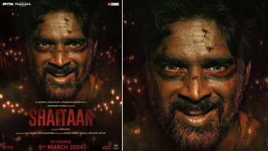 Shaitaan New Poster: R Madhavan's Menacing Look From Ajay Devgn-Starrer Unveiled (View Pic)