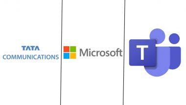 Tata Communications Partners With Microsoft To Provide Calling Solutions on ‘Microsoft Teams’ for Enterprises in India