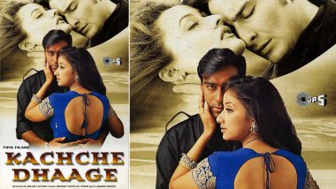 Kachche Dhaage Clocks 25 Years: Ajay Devgn Shares Glimpse of Saif Ali Khan, Manisha Koirala, and Namrata Shirodkar From Film