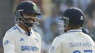 IND vs ENG 3rd Test 2024: Rohit Sharma, Ravindra Jadeja Centuries Take India to 326/5 on Opening Day Against England
