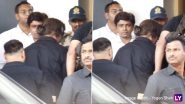 Anant Ambani-Radhika Merchant Pre-Wedding Festivities: Shah Rukh Khan Leaves for Jamnagar To Grace the Couple&rsquo;s Marriage Celebrations (Watch Video)