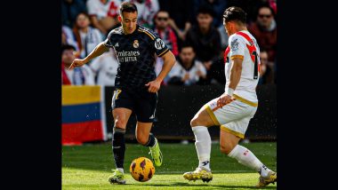 Rayo Vallecano 1–1 Real Madrid, La Liga 2023–24: Los Blancos Held To Draw Against Los Franjirrojos in Spanish League