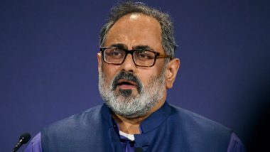 Apple Deepening Its India Ecosystem by Building Network of Local Vendors, Lowering Its Dependence on China, Says Union Minister Rajeev Chandrasekhar