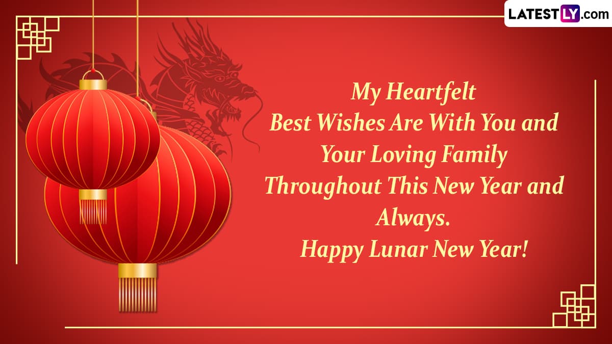 Happy Chinese New Year 2024 Greetings HD Images, CNY Messages