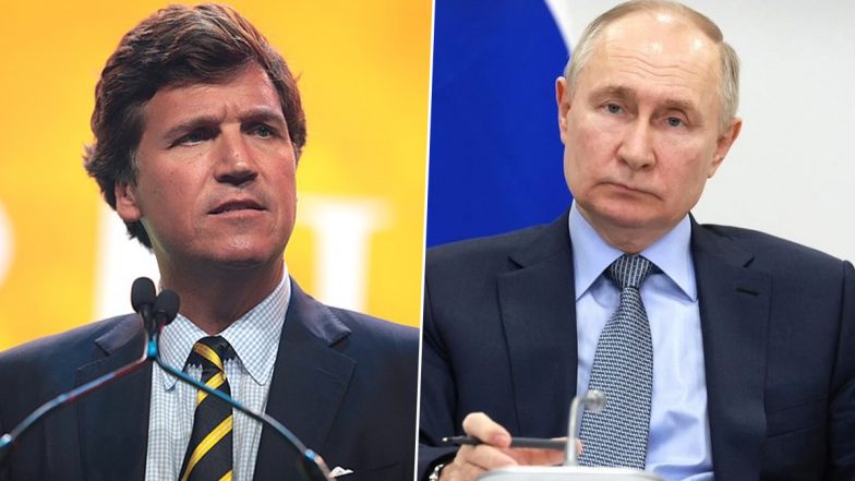 Tucker Carlson To Interview Vladimir Putin? 'We'll See', Says Former Fox News Host (Watch Video)