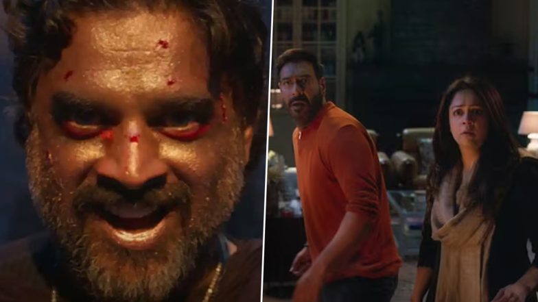 Shaitaan Trailer Launch: R Madhavan Reveals His Wife's Reaction After Seeing His Spooky Side in Ajay Devgn-Starrer Horror Film (Watch Video)