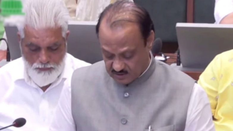 Maharashtra Budget 2024: Finance Minister Ajit Pawar Announces 'Mukhyanantri Majhi Ladki Bahin' Scheme To Guarantee Rs 1500 to Women, To Be Implemented From July