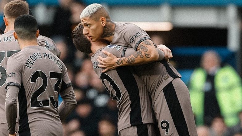Everton 2–2 Tottenham Hotspur, Premier League 2023–24: Toffees Fights Back Late To Draw With Spurs After Richarlison Nets Twice Against Former Club
